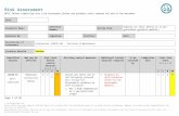 Risk Assessment - StallardKane Associates · Web viewImplement the control measures required, within the timescales given in the risk assessment and continue to review working practices