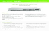 Meraki MS Series Switches - Zones3. Series. MS120-8 MS120. Deployment type. Compact Small branch & office. Interfaces. 8 x 1GbE RJ45 24 / 48 x 1GbE RJ45. Uplinks. 2 x 1GbE SFP 4 x
