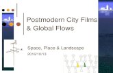 Postmodern City Films & Global Flows - fju.edu.t · 2016-10-13 · Glossary Postmodern City: 3 G’s and 1 P Globalization: 3 Theses Urbanism: A way of life caused by the density,