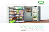 FITTING SYSTEMS // TALL CABINETS // TANDEM · TANDEM & fridge side-by-side: A brilliant idea, two cabinets – with panorama view! TANDEM and fridge are set out according to the same
