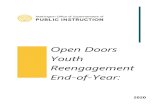Open Doors Youth Reengagement End-of-Year Youth...Open Doors Youth Reengagement End-of-Year Reporting Application User Guide Prepared by: Lisa A Ireland, Data Analyst Student Information