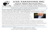 U3A TAKAPUNA INCu3atakapuna.org.nz/Newsletters/newsletter4.pdfU3A TAKAPUNA INC Guest Speaker: Maj (Rtd) Greg Moyle ED, JP Topic: The NZ War Memorial Museum and Visitor Centre at Le