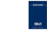 The Nolan Newsletter (Q2-2012) · The Nolan Newsletter People, Process, and Technology Second Quarter 2012 Volume 39, Number 2 Robert E. Nolan Company 17746 Preston Road Dallas, Texas