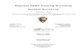 Regional PAMP Training Workshop Student Workbookeppley.org/wp-content/uploads/uploads/file/62/Student_Manual_Regi… · 12:30-1:30 pm The PAMP Continuum-Execution Gordon 1:30-2:30