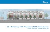 CD-1 Rezoning: 3595 Kingsway (Odd Fellows Manor) · 10/18/2016  · CD-1 Rezoning: 3595 Kingsway (Odd Fellows Manor) Public Hearing | October 18, 2016