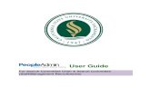 User Guide - Sacramento State · Human Resources University Administrator rights to recruitment process Note: It is important to select the correct User Role in order to: ... Page