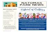 Natomas Park News · 2018-05-04 · UPCOMING EVENTS October 6, Friday Family Bingo Time: 6:30pm October 7, Saturday Natomas Park Community Safety Fair Time: 10:00am - 2:00pm Free