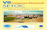 VII SETOC - Encuentros Profesionales · VII Congreso Nacional SETOC Sociedad Española de Tratamientos con Ondas de Choque Ávila 14, 15 y 16 de junio de 2018 Sede: Fundación Ávila.