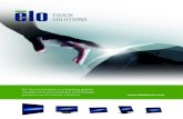 Elo Touch Solutions is a leading global supplier of touch-enabled ...media.elotouch.com/pdfs/brochures/Overview_brochure_English_A4.… · An overview of our touch solutions Desktop