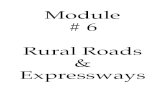 Module # 6 Rural Roads Expressways - Truedatagrandriverdrivingschool.ca/wp-content/uploads/2015/11/bde_module… · Lesson # 01 - Rural Roads 1.) Rural driving 2.) Slow moving vehicles