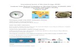 International Society of Microbial Ecology (ISME ... · PDF file microbial ecology (Edward F DeLong, Colin Murrell, Craig Cary, Nicole Webster, Rup Lal and Shahida Hasnain). Diverse
