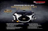 INTRODUCING THE ALL-NEW YAMAHA MX825V-EFI E-THROTTLE  · PDF file 2019-11-05 · YAMAHA MX825V-EFI E-THROTTLE n Built-in Engine Protection: n Alerts for conditions that cause potential