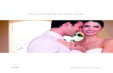 Platinum Wedding Band guidec554952.r52.cf2.rackcdn.com/PT2013_WeddingBandGuide_FNL2.pdf · 2013-04-01 · A platinum engagement ring and wedding band is everlasting, perfect for a