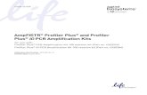 AmpFlSTR Profiler Plus and Profiler Plus ID PCR ... ... USER GUIDE AmpFlSTR¢® Profiler Plus¢® and Profiler