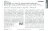 Electric Eel‐Skin‐Inspired Mechanically Durable and Super ...adaptive camouflage in military applications.[27] Recent, a highly flexible electroluminescent skin has been reported.[22]