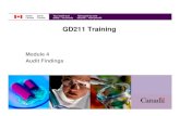 md im train formation GD211 mod4-eng · Audit Summaries (2.3.3 a) The 2008 audit was performed Oct. 6-9 by  who works in receiving and is suitably trained (ISO 9001 course
