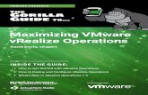 Maximizing VMware vRealize Operations€¦ · Maximizing Capacity Analysis with vROps 65 Maximize Troubleshooting with vROps 67 Chapter 4: Maximizing vRealize Operations 73 Review
