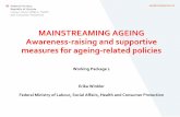 MAINSTREAMING AGEING Awareness-raising and supportive …€¦ · 2012 White Book on Ageing, released from State Council of Older Persons, common policy framework for national, regional