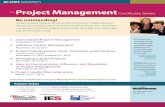 Project Management · 2011-08-12 · 1 The Project Management Certificate Series Be outstanding! Imagine yourself being at the top of your class at work. Imagine being so effective