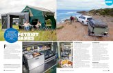 patriot X1 CAN ALSO WALK THE games - Patriot Campers · patriot games ACCOMODATION The camper’s body is designed around a gear trailer using a quality Hannibal Safari roof top tent