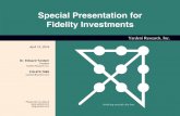 Special Presentation for Fidelity Investments · 2020-05-01 · Special Presentation for Fidelity Investments Yardeni Research, Inc. April 13, 2016 Dr. Edward Yardeni President Yardeni