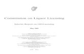 Commission on Liquor Licensing - Drugs and Alcohol · 2014-04-09 · Commission on Liquor Licensing Interim Report on Off-Licensing May 2001 BAILE A´ THA CLIATH ARNA FHOILSIU´ AG