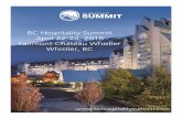 BC Hospitality Summit April 22-24, 2018 Fairmont Chateau … · 2018-01-31 · words to the delegates. In addition, this package includes positioning on the event signage, event app