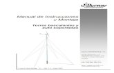 Instrucciones montaje torres aerogeneradores · 2017-08-09 · Influencia de obstáculos en el aerogenerador Como ya hemos visto anteriormente, el viento, al tropezar con obstáculos