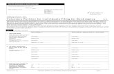 Official Form 101 Voluntary Petition for Individuals ... 13... · PDF file Voluntary Petition for Individuals Filing for Bankruptcy 12/15 The bankruptcy forms use you and Debtor 1