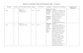 Math Curriculum Map and Pacing Guide Grade 4Math Curriculum Map and Pacing Guide – Grade 4 and Opera tions pattern that were not explicit in the rule itself. For example, given the