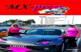 MX-press (newsletter of the Mazda MX-5 Club of WA Inc.) · Lipstick Run: March 2015 Mazda Club of Western Australia press Editing, design and production Simon Corston & Bob Sharpe