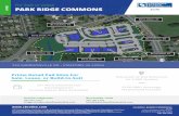 743 GARRISONVILLE RD • STAFFORD, VA 22554 · Multiple Pad Sites available for Sale or Ground Lease in a new North Stafford Shopping Center Development. Park Ridge is a 12+ acres