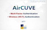 Multi-Factor Authentication Wireless (Wi-Fi) ... Multi-Factor Authentication Platform & OTP, QR One Factor Authentication is not good enough for your security control V-FRONT is Multi-Factor