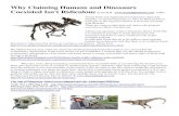 Why Claiming Humans and Dinosaurs Coexisted Isn't Ridiculous · Why Claiming Humans and Dinosaurs Coexisted Isn't Ridiculous by David H. 4-2012 Young Earth and Supernatural Creationists