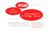 Tips, Tools and Resources for Operation Energy …...4 Want to permanently lower your energy bills? You can lower your energy bills by preventing heating and air conditioning from
