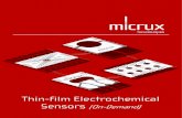 Thin-film Electrochemical Sensors (On-Demand) · Thin-film Sensors. Thin-film technologies enable the manufacture of different individually addressable multi-electrode array (iMEA)