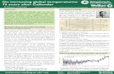 On increasing global temperatures: 75 years after Callendared/POSTER_callendar_A4.pdf · Ed Hawkins 1 | Phil Jones 2 1. NCAS-Climate, University of Reading. 2. Climatic Research Unit,