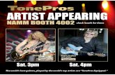 ARTIST APPEARING NAMM BOOTH 4002 check booth for times ... · TP_Poster24x36_Aldrich-Lindes-18.jpg Created Date: 1/23/2018 1:55:30 AM ...