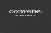 237 PARK AVENUE - Convene€¦ · Convene at 237 Park Avenue is a modern event facility next to Grand Central Station, perfect for executive retreats, corporate off-sites, and private