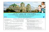 OUR LADY OF VICTORY NATIONAL SHRINE AND BASILICA · Engaged couples should contact the pastor before making other wedding arrangements. Couples are required to attend a Pre-Cana Conference,