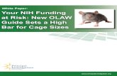 White Paper: Your NIH Funding at Risk: New OLAW Guide Sets ...resadmin.uah.edu/resadminweb/documents/uah_only/New_OLAW_G… · 6 Your NIH Funding at Risk: New OLAW Guide Sets a High
