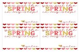 you put the SPRING - Mrs. Jones Creation Station · 2016. 1. 12. · spring in my step! you put the spring in my step! you put the spring in my step! you put the spring in my step!