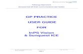 GP PRACTICE USER GUIDE FOR InPS Vision & Sunquest ICE · MI-IT-MT-ICEVISION-GP User Guide Final Version 2.2 Date: 08.01.2014 Author: carol.powell Page 8 Searching for a Test The majority