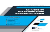 UNIVERSITY TRANSPORTATION RESEARCH CENTER · 2016. 4. 29. · UTRC Research News - inter 2016 2 News & Notes A meeting of the Board of Directors of the University Transportation Research