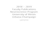 2018 2019 Faculty Publications Neuroscience Program ...€¦ · 2018 – 2019 Faculty Publications Neuroscience Program University of Illinois Urbana-Champaign 1st Published 4/30/2019