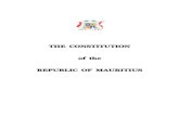 THE CONSTITUTION of the REPUBLIC OF MAURITIUSextwprlegs1.fao.org/docs/pdf/mat129978.pdf · 2018. 11. 26. · court in respect of a criminal offence of which he has been convicted.