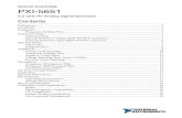 PXI-5651 Specifications - National Instruments · 2018. 10. 18. · Electromagnetic Compatibility ... Wide Loop Bandwidth Table 5. Nonharmonic Products at 0 dBm to -20 dBm Output
