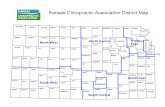 Kansas Chiropractic Association District Map€¦ · Kansas Chiropractic Association District Map North West South West South Central South East North Central North East Kansas City