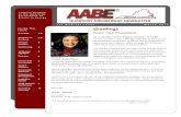 Greetings - AABE Quarter - 2017 AABE... · you have taken a step in the right direction to be a part of an established association of expert energy professionals and to add your voice