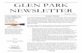 West Glen Newsletterschoolweb.tdsb.on.ca/Portals/glenpark/docs... · Self Regulation and Mindfulness As a school, we have begun to focus on the very important life skill of self-regulation.